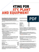 Property plant and equipment 