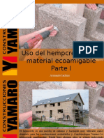 Armando Iachini - Uso Del Hempcrete Como Material Ecoamigable, Parte I