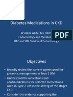 Diabetes in CKD