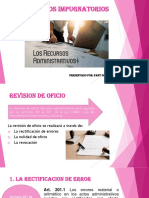 Exposicion Recursos Impugnatorios