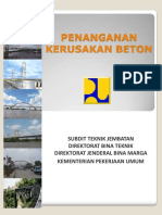 Penanganan Kerusakan Beton