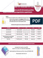 Calendario para La Firma Del Padrón Tlalnepantla 2019