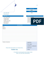 Sample Invoice