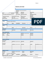 On-Boarding Form/Employee Personal Data Form: Social Security Number Tax Identification Number Pag-IBIG Number