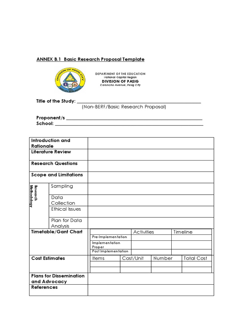 Templates Research 2019 1 | PDF | Survey Methodology | Data Analysis