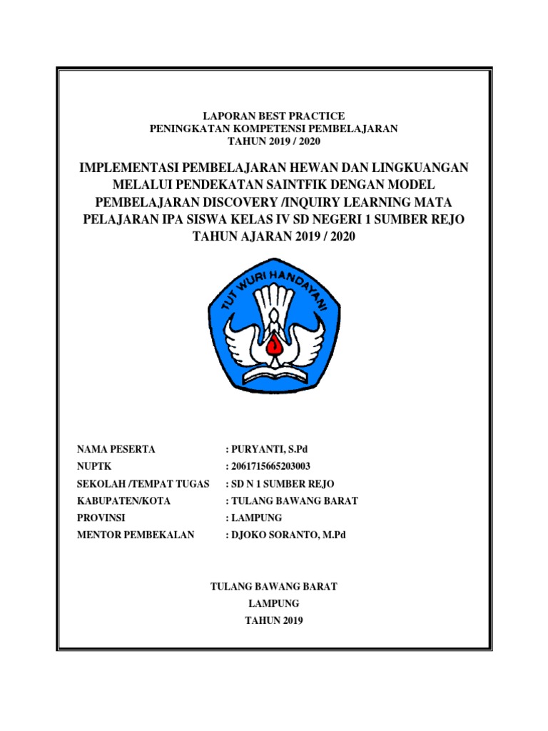 46 Laporan Best Practice Ipa Kegiatan Pkp Pictures