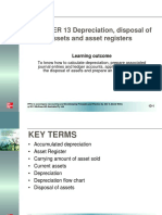 CHAPTER 13 Depreciation, Disposal of Assets and Asset Registers