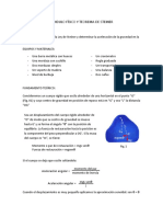 Péndulo Físico y Teorema de Steiner