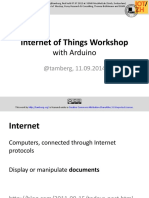 Internet of Things Workshop: With Arduino