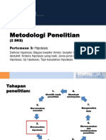 Hadi - 2019 - Metopen - D3 - P3. Hipotesis (Bagian 1) PDF