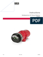 Instructions: Multispectrum IR Flame Detector X3301