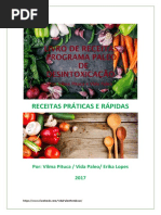 Livro de Receitas PPD Programa Paleo de Desintoxicação Da Vilma Pituca