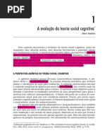 A evolução da teoria social cognitiva