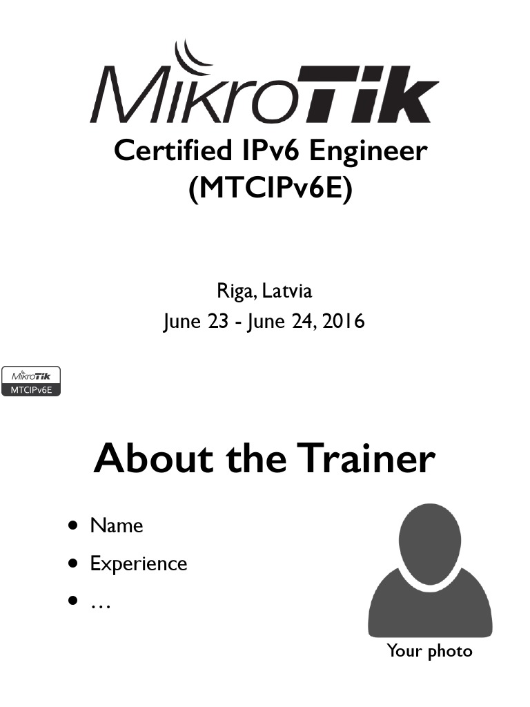 Certified IPv6 Engineer Training | PDF | I Pv6 | Ip Address