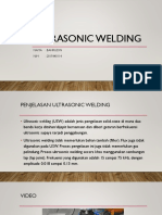 Ultrasonic Welding (BAHRUDIN, 2015440114)