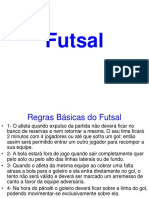 Regras Basicas e Sistemas No Futsal
