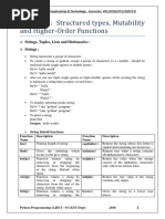 Chapter 3: Structured Types, Mutability and Higher-Order Functions