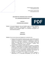 Reglamento Del Programa de Beca Ayudantía de La Universidad Metropolitana Definitivo 1