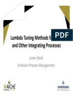 AIChE - 2014 - Paper - 24A - Lambda Tuning Methods For Level and Other Integrating Processes-B