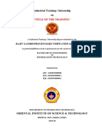 Industrial Training Front .docx