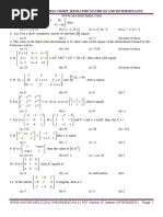 JEE IITmatrices and Determinants