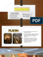 Plafones: tipos, características y aplicaciones