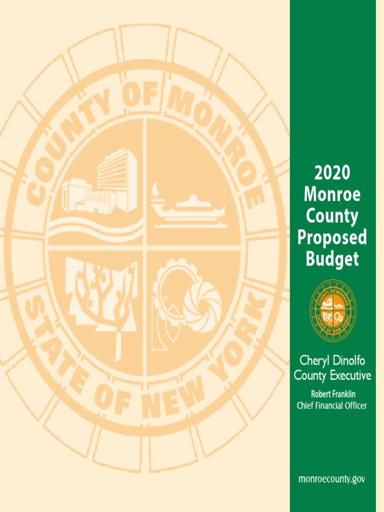 2020 Monroe County Proposed Budget | PDF | District Attorney | Prosecutor