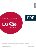 Manual de lg g6 