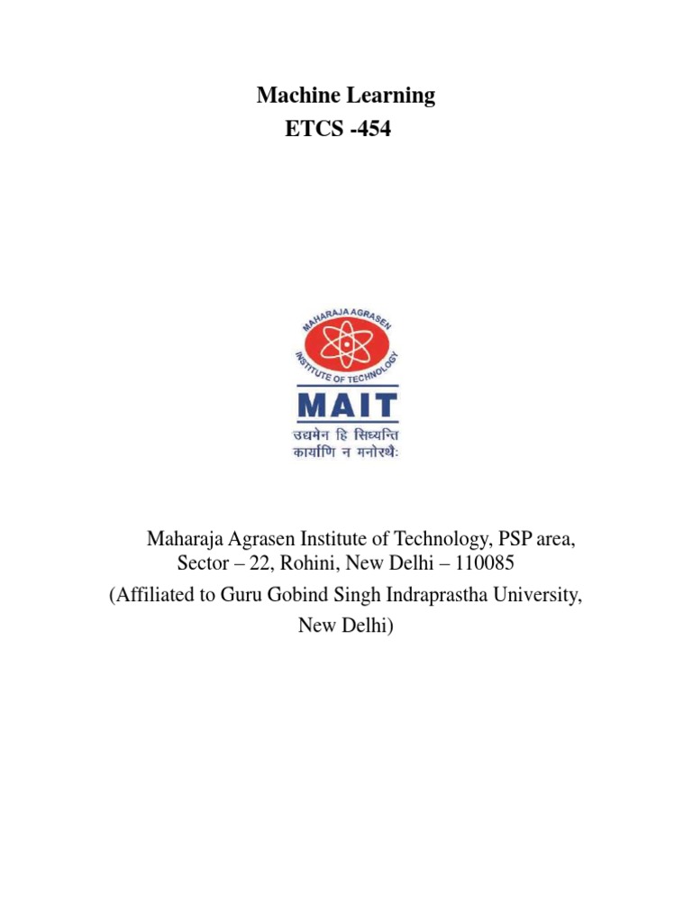 Machine Learning Basics | PDF | Autoregressive Integrated Moving ...