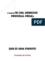 Fuentes Del Derecho Procesal Penal