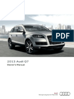 AUDI Q7 2013 "Manual"