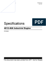 Specifications: 4012-46A Industrial Engine