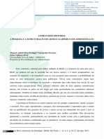A Pesquisa e A Estruturação Do Artigo Acadêmico em Administração PDF