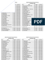 Jadwal Doa Berantai KKR