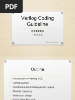 Verilog Coding Guideline: Author: Trumen