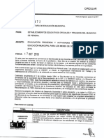 Circular 472-2019 - Divulgación Actividades de Octubre y Noviembre SEM