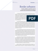 Bordes Urbanos: Teorías, Políticas y Prácticas para La Construcción de Territorios de Dialogo