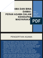 Agama Dan Bina Damai