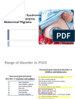 IBS, Dyspepsia, Migrain