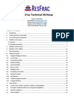 ResFrac Technical Writeup 2019 PDF