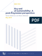 Fiscal Policy and Ecological Sustainability: A Post-Keynesian Perspective Yannis Dafermos and Maria Nikolaidi