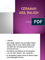 Ceramah Akil Baligh