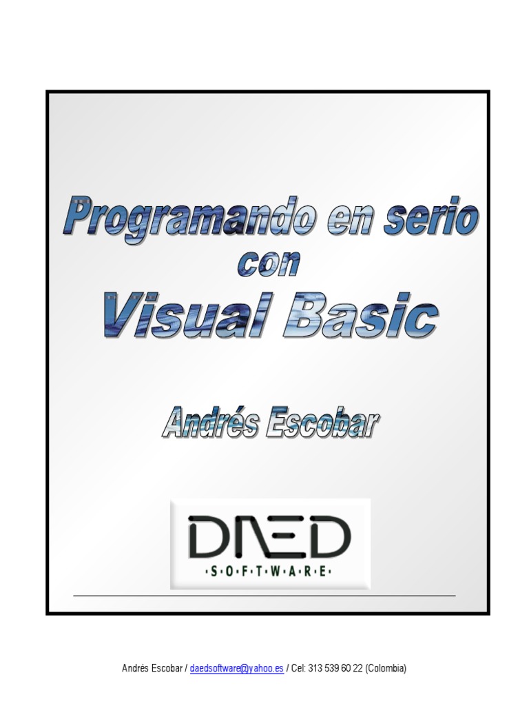 Programando en Serio VB | PDF | Básico | Ventana (informática)