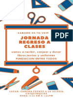 Jornada Regreso A Clases PDF