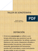 Taller de Sonoterapia