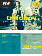 Trifonov: The Carnegie Recital