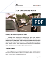 Struktur Organisasi Polri PDF