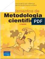 Fundamentos de Metodologia Científica Cap2 Barros PDF
