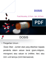 Perhitungan Dosis