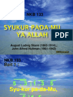 NKB 133 - Syukur PadaMu, Ya Allah .E